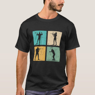 Biatlon Skiing Cross Country Skiing Biatlete Sk T-shirt