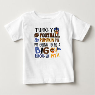 Bib Brother Announcement Shirt Thanksgiving