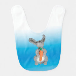 Bib - Konijn met wortel Baby Slabbetje