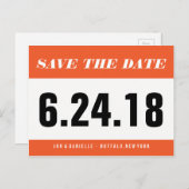 BIB uitvoeren - De datum opslaan Aankondigingskaart (Voorkant / Achterkant)