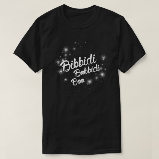 Bibbidi Bobbidi Boo 2 T-shirt (Design voorkant)