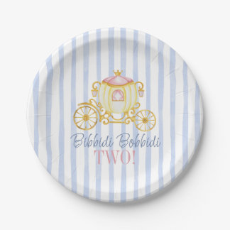 Bibbidi Bobbidi Boo Two - Second Princess Birthday Papieren Bordje