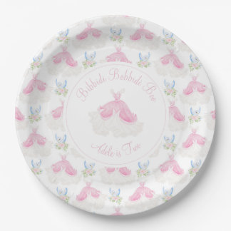 Bibbidi Bobbidi twee Borden van runderella Papieren Bordje