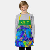 "Bibbledy, Bobbledy, Boo" Kinder All-Over Print Schort (Gedragen)