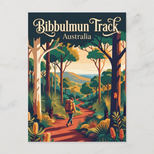 Bibbulmun Track Australië Briefkaart (Voorkant)