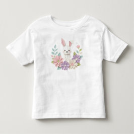 Bibby konijn aangepaste dierenfeest Illustratie Kinder Shirts