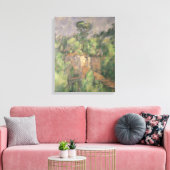 Bibemus Quarry, 1898-1900 Canvas Afdruk (Insitu (Woonkamer))