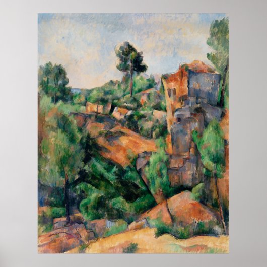 Bibemus Quarry (Carriere de Bibemus) by Poster (Voorkant)