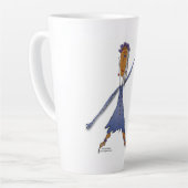 'Bibi' - Verlies nooit het zicht Latte Mok (Linkerhoek)