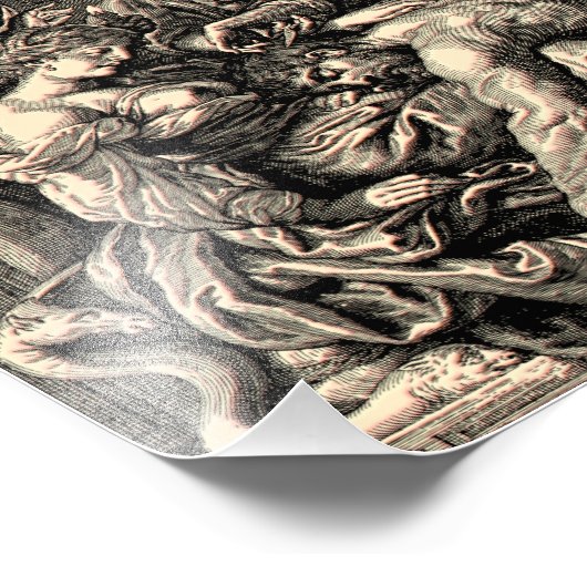 Bibical Samson en Delilah Foto Afdruk (Hoek)