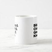 Bibimbap & Chimaek & Gimbap & Kimchi. Koreaanse vo Koffiemok (Center)