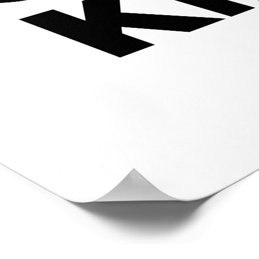 Bibimbap & Chimaek & Gimbap & Kimchi. Koreaanse vo Poster (Hoek)