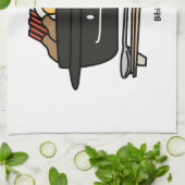 Bibimbap Koreaanse rijstschaal voor siergroenten Theedoek (Gevouwen)