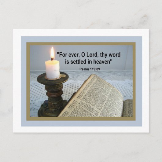 BIBLE LIGHT BRIEFKAART (Voorkant)