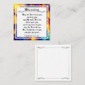 BIble Priely Blessing Numbers Colorsplash Paint Contactkaartje (Voorkant / Achterkant)