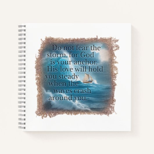 BIBLE QUOTE - Journal Notitieboek (Voorkant)