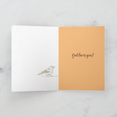 Bible Scripture Matthew 10 29 Two Sparrows  Kaart (Binnen)