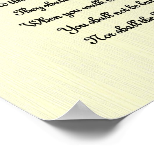 Bible Scripture Poster (Hoek)