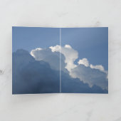 Bible Scripture Psalm 23:4 Fear No Evil... Kaart (Binnen)