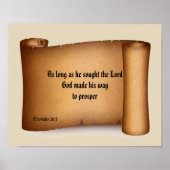 BIBLE SCRIPTURE SCROLL poster (Voorkant)