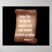 BIBLE SCRIPTURE SCROLL poster (Voorkant)