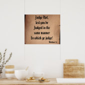 BIBLE SCRIPTURE SCROLL poster (Keuken)
