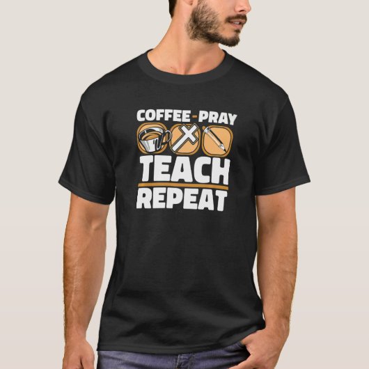Bible Study Christianity Theology Christian Teach T-shirt (Voorkant)