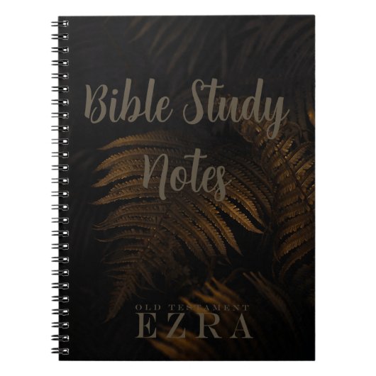 Bible Study-Ezra Notitieboek (Voorkant)