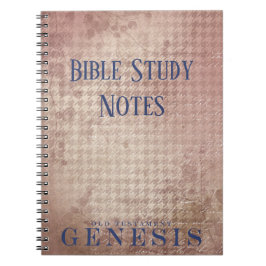 Bible Study-Geneseis Notitieboek