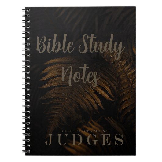 Bible Study-Judges Notitieboek (Voorkant)