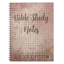 Bible Study-Leviticus Notitieboek
