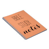 "Bible Study Notes" Kies uw kleur Notitieboek (Rechterzijde)