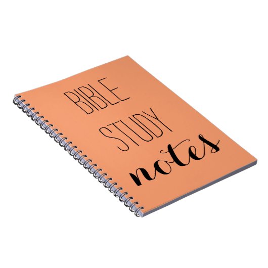 "Bible Study Notes" Kies uw kleur Notitieboek (Rechterzijde)
