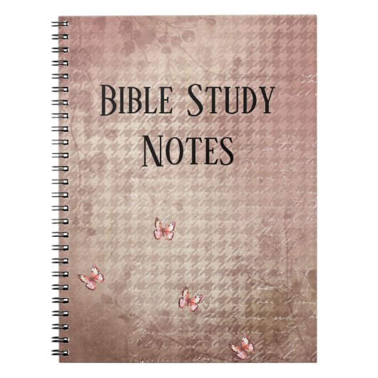 Bible Study Notitieboek (Voorkant)