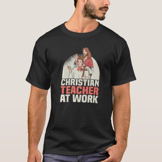 Bible Study Theology Christianity Christian Teach T-shirt (Voorkant)