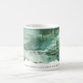 Bible Verse 1 John 4:18 Nature Faith Mug Koffiemok (Center)
