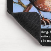 BIBLE VERSE, ANXIETY.  WREN, BIRD ARTWORK MUISMAT (Hoek)