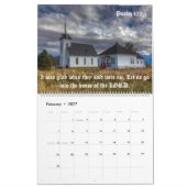 BIBLE VERSE CALENDAR KALENDER (Feb 2027)