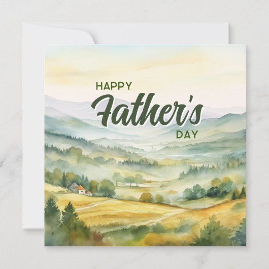 Bible Verse Christian Father’s Day Kaart (Voorkant)