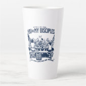 Bible Verse Cup to encourage and bless Christians Latte Mok (Voorkant)