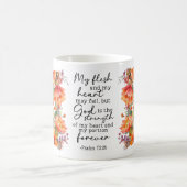 Bible Verse Floral Coffee Mug Koffiemok (Center)
