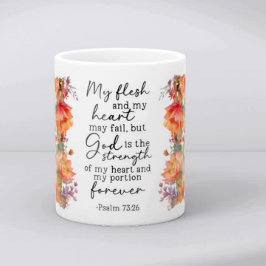 Bible Verse Floral Coffee Mug Koffiemok