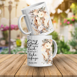 Bible Verse Floral Coffee Mug Koffiemok