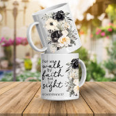 Bible Verse Floral Coffee Mug Koffiemok