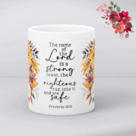Bible Verse Floral Coffee Mug Koffiemok