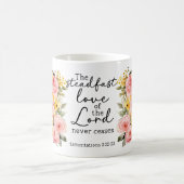 Bible Verse Floral Love of God Coffee Mug Koffiemok (Center)