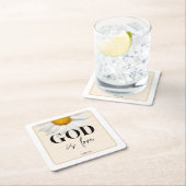 Bible verse Floral scripture Kartonnen Onderzetters (Insitu)