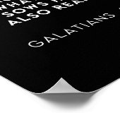 Bible Verse Galatian 6_7 Funny Meme Viral Christia Poster (Hoek)