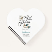 Bible Verse Heart Prayer tijdschrift Notitieboek (Voorkant)