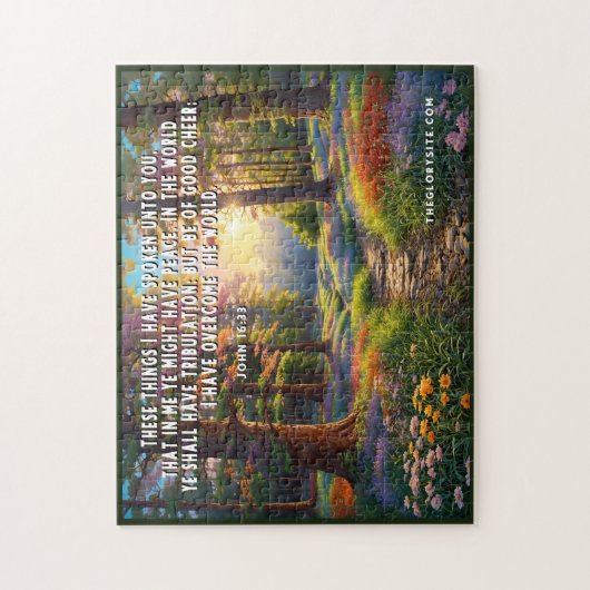 Bible Verse Legpuzzel (Verticaal)